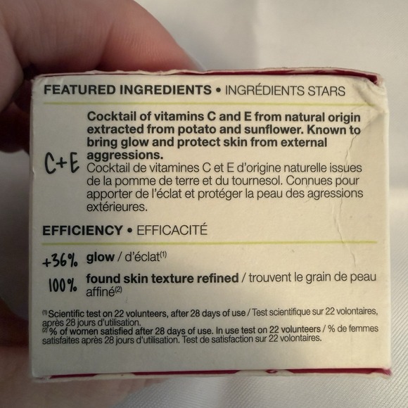 Sephora Super Glow Mask With C+E Vitamins - Radiance Boosting Face Mask - New - Picture 2 of 7